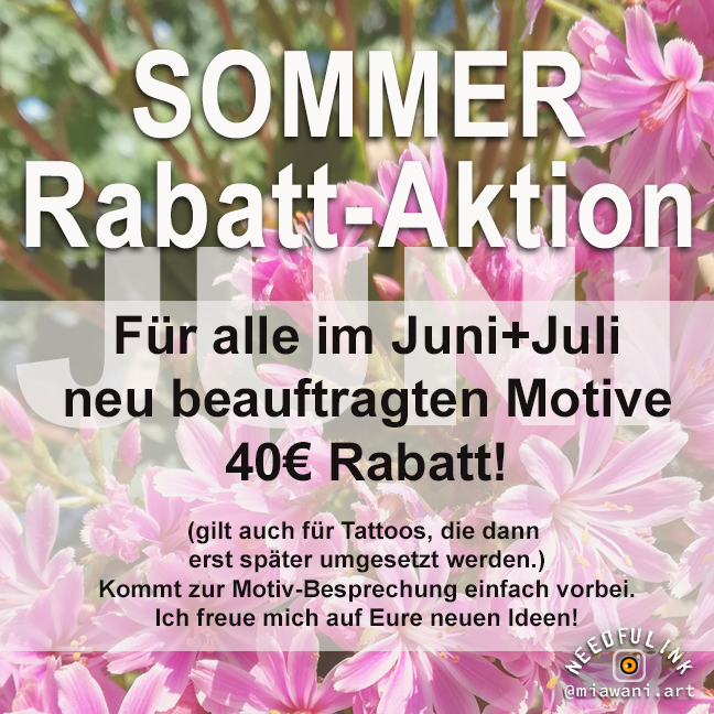 Sommerrabatt